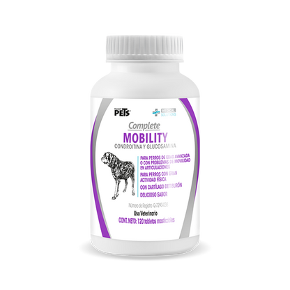 Tabletas masticables Complete Mobility para perros